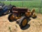 MASSEY FERGUSON PARTS TRACTOR, PERKINS 3 CYL. DIESEL, FIRE DAMAGE, AS IS