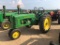 JOHN DEERE B TRACTOR, NEW FRONT TIRES, NARROW FRONT, FENDERS, ELECTRIC STAR