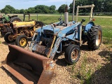 FORD 2000 W/LOADER, 2WD, PTO, PARTS, AS IS, RUNS BUT NEEDS CARB WORK