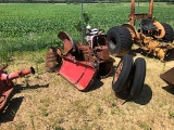 MASSEY FERGUSON 50 TRACTOR, REAR END W/NARROW FRONT AND SHEET METAL, PARTS