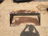 CASE SKID LOADER MOUNT PIN ON BUCKET 48