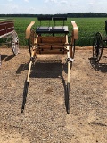 HORSE DRAWN WOODEN CART, RESTORED