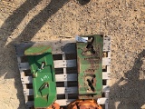 JOHN DEERE FRONT WEIGHTS, FRONT PAD AND 2 SLABS