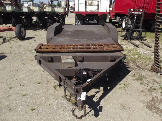 MUSTANG 16' BUMPER TRAILER W/METAL FLOOR, HAS TITLE