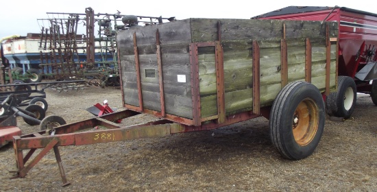 Homemade Wood Trailer