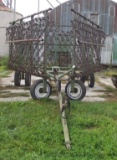 36’ Chain Harrow on Cart