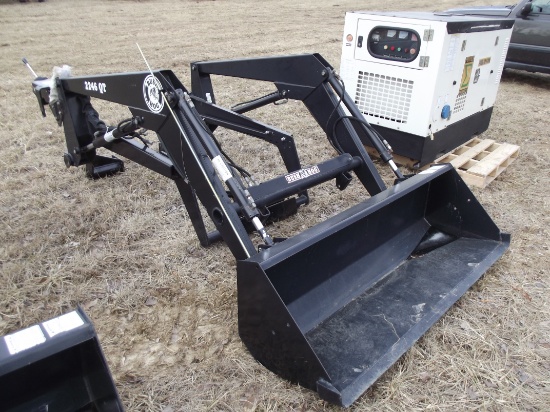 UnUsed BushHog 2246 QT Loader w/5' Buckets