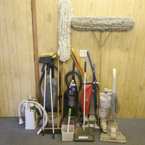 Vacuums, Brooms, Cleaning Equipment