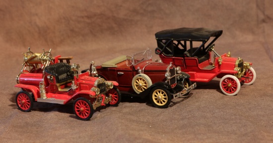 model car, truck, firetruck