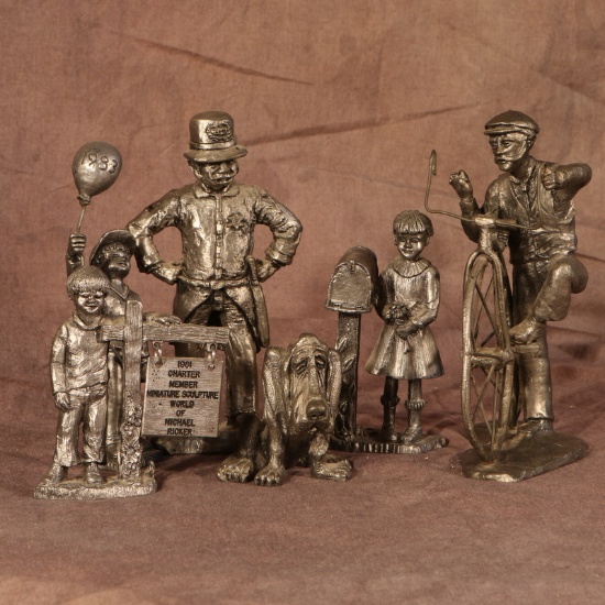 Ricker-Bartlett P, and other Pewter