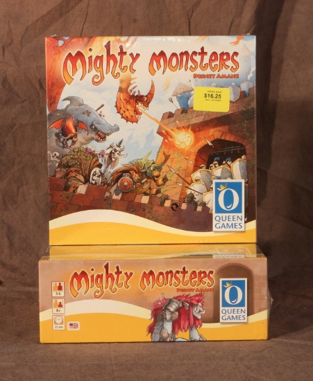 (2) Mighty Monsters Game