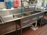 3 Compartment Stainless Steel Sink