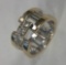 Tiffany & Co. Atlas Open Ring 3 Diamonds 18K White Gold