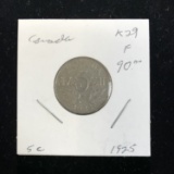 Canada 5 cents 1925