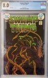Swamp Thing # 8 January 10, 1974 DC Comics CGC 8.0