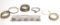 Lot of 11 Vintage Sterling Silver Bracelets 190gr