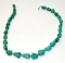 Vintage Heishi Handmade Natural Turquoise Beads Strand Necklace No Clasp 17