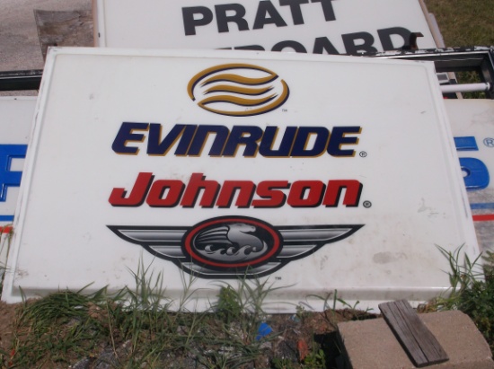 Evinrude/Johnson sign (2)