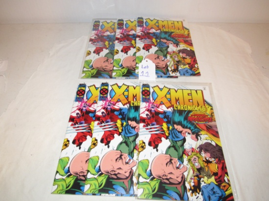 X-MEN CHRONICLES MARCH 1995 # 1 (6 BOOKS)