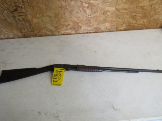 Remington, model 12-C, 22 long rifle, octagon barrel, SN: 570879