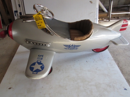 1941-1955 STEELCRAFT PURSUIT PLANE, MISSING PULLEY FOR PROPELLER, ORIGINAL RESTORATION