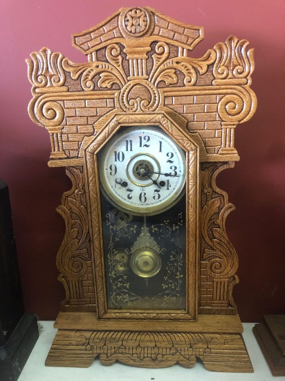 Eclipse mantle clock, New Haven Co