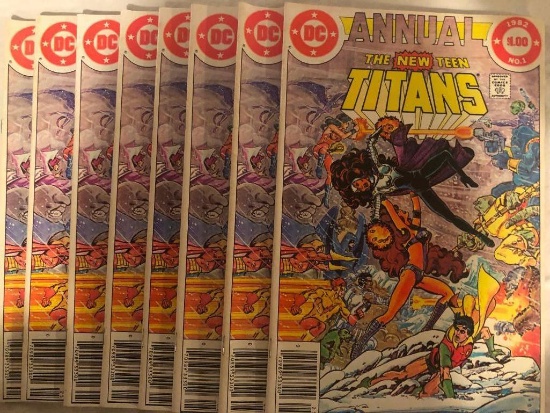 The new teen titans annual 1982