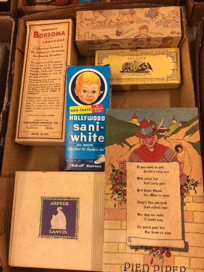 Lots of vintage boxes