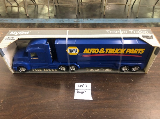 NAPA auto parts truck