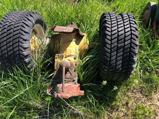 Cub cadet cast iron rear end