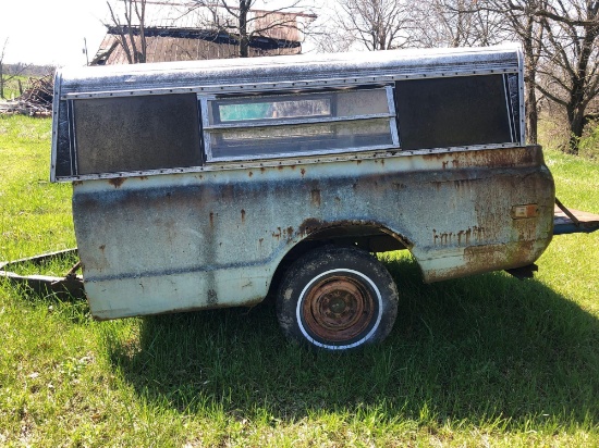 Truck bed trailer with Topper I?ll do