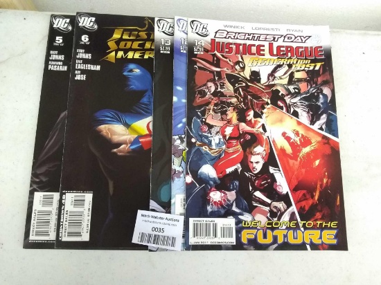 Justice society of America and Justice league generation lost