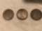 1921, 1923 and 1924 peace silver dollars