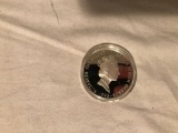 1993 British virgin islands $25 Dollar silver 92.5 % proof coin