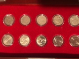 The complete US five cent coin collection