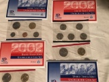 2002 United States mint uncirculated coin set