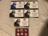 2006 United States mint 50 state quarters silver proof sets