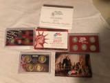 2007 United States mint coins including seven silver proof coins antenna 14 proof coins