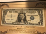 1957 a silver certificate one dollar bill
