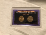 2000 and 2015/ first and last collection Sacagawea Dollars