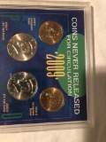 2009 coins never released for circulation