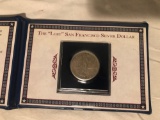 The lost San Francisco silver dollar