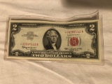 1963 two dollar bill red seal