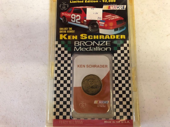 Kim Schrader bronze medallion