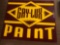 VINTAGE GAY-LUX PAINT SIGN