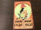 LADIES NIGHT SIGN