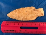 Indian artifact arrowhead