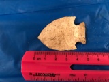 Indian artifact arrowhead