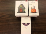 Hallmark keepsake Halloween ornaments