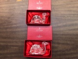 Waterford crystal the nativity collection camels